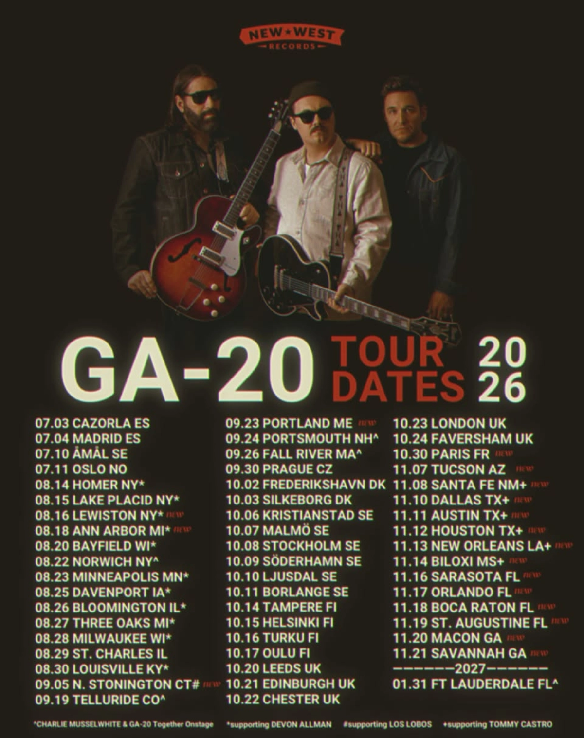 GA-20 at New Morning Tickets
