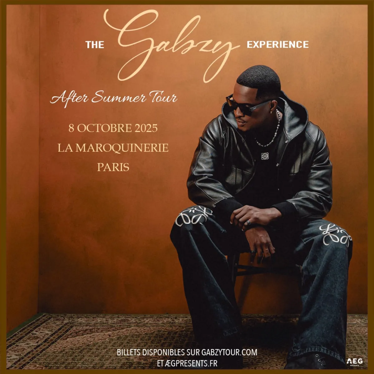 Billets Gabzy (La Maroquinerie - Paris)