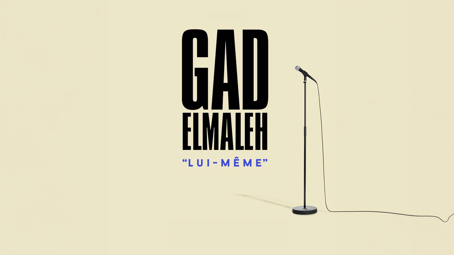 Billets Gad Elmaleh (Forest National - Bruxelles)