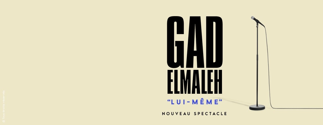 Gad Elmaleh at Olympia Tickets