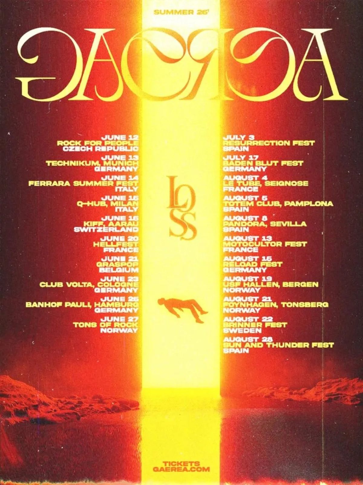 Gaerea at Club Volta Tickets