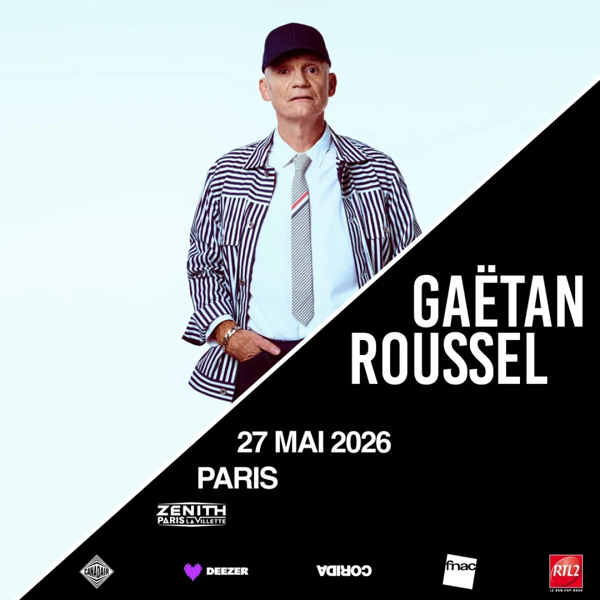 Billets Gaetan Roussel (Zenith Paris - Paris)