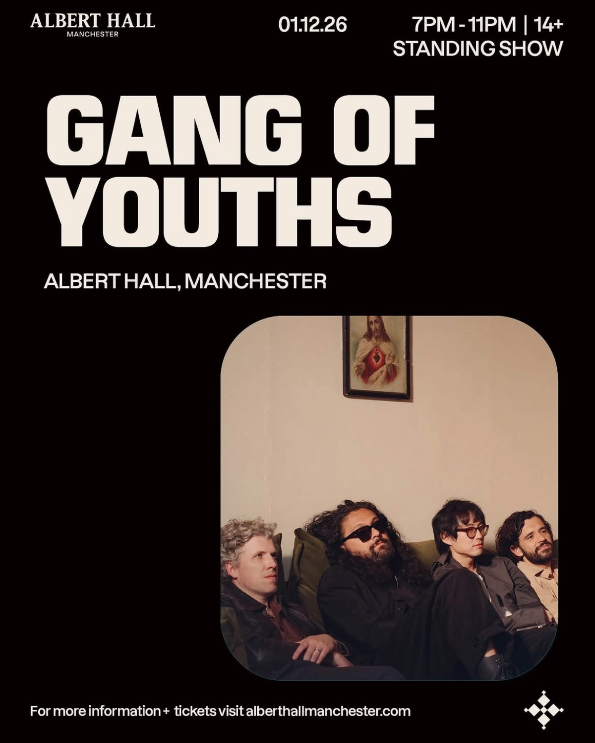 Gang of Youths at Albert Hall Manchester Tickets