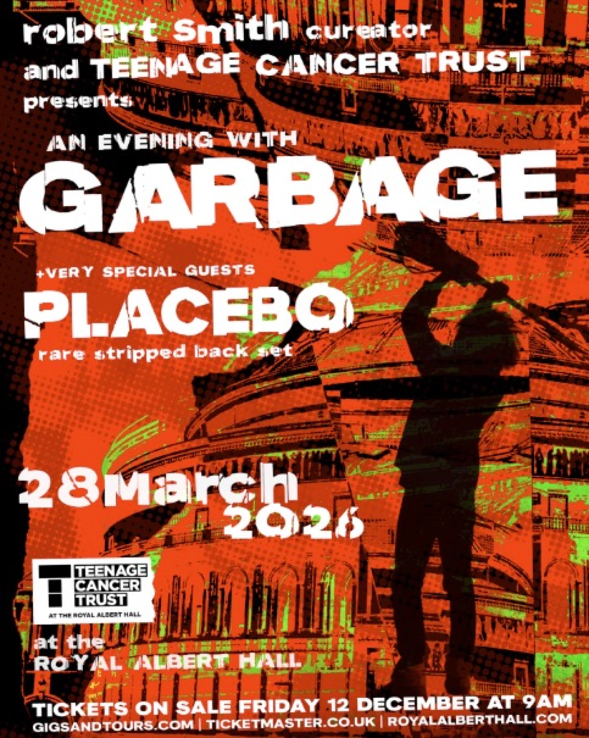 Billets Garbage (Royal Albert Hall - Londres)