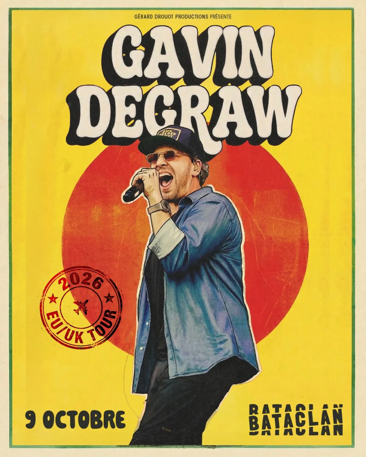 Billets Gavin DeGraw (Bataclan - Paris)