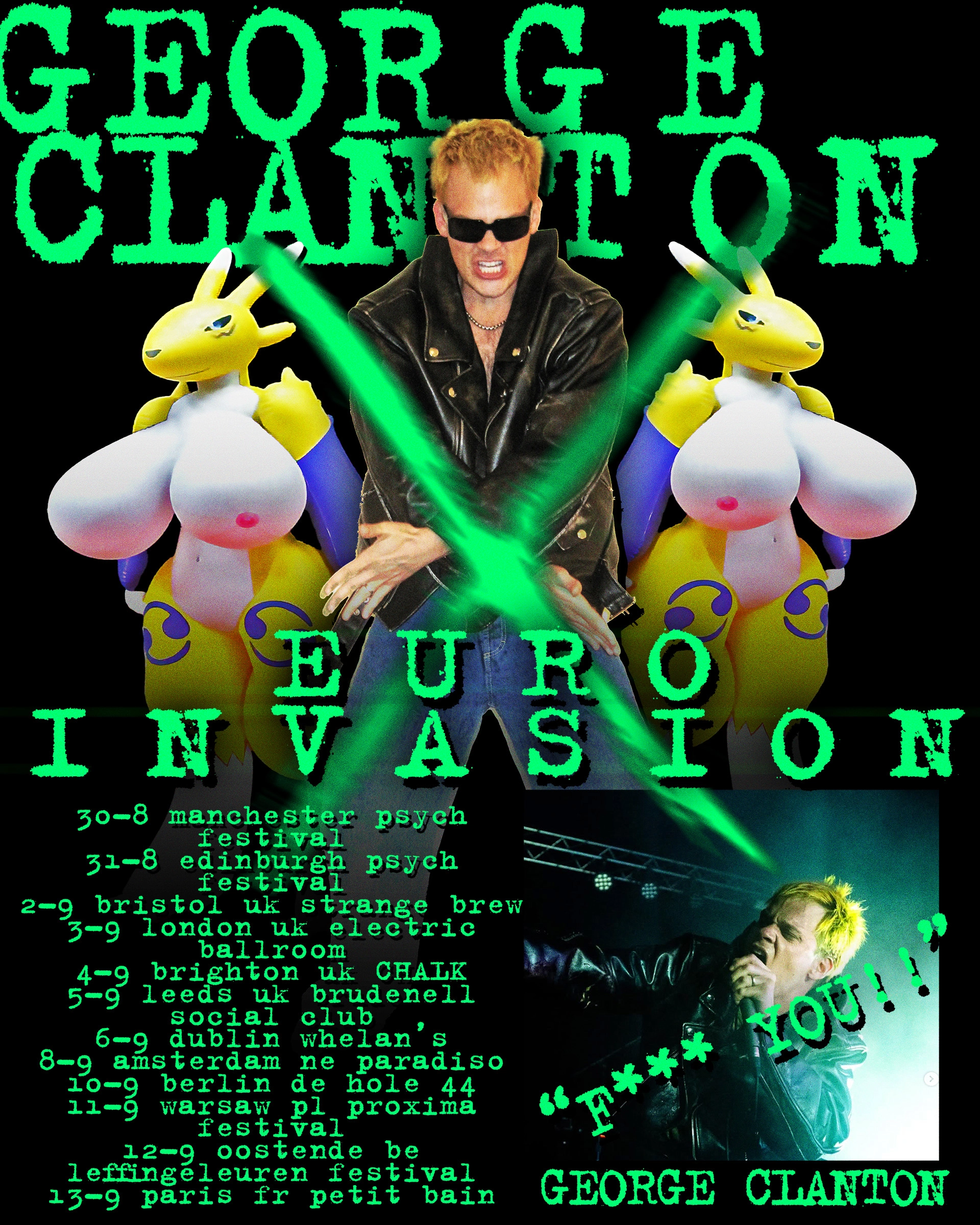 Billets George Clanton (Hole 44 - Berlin)