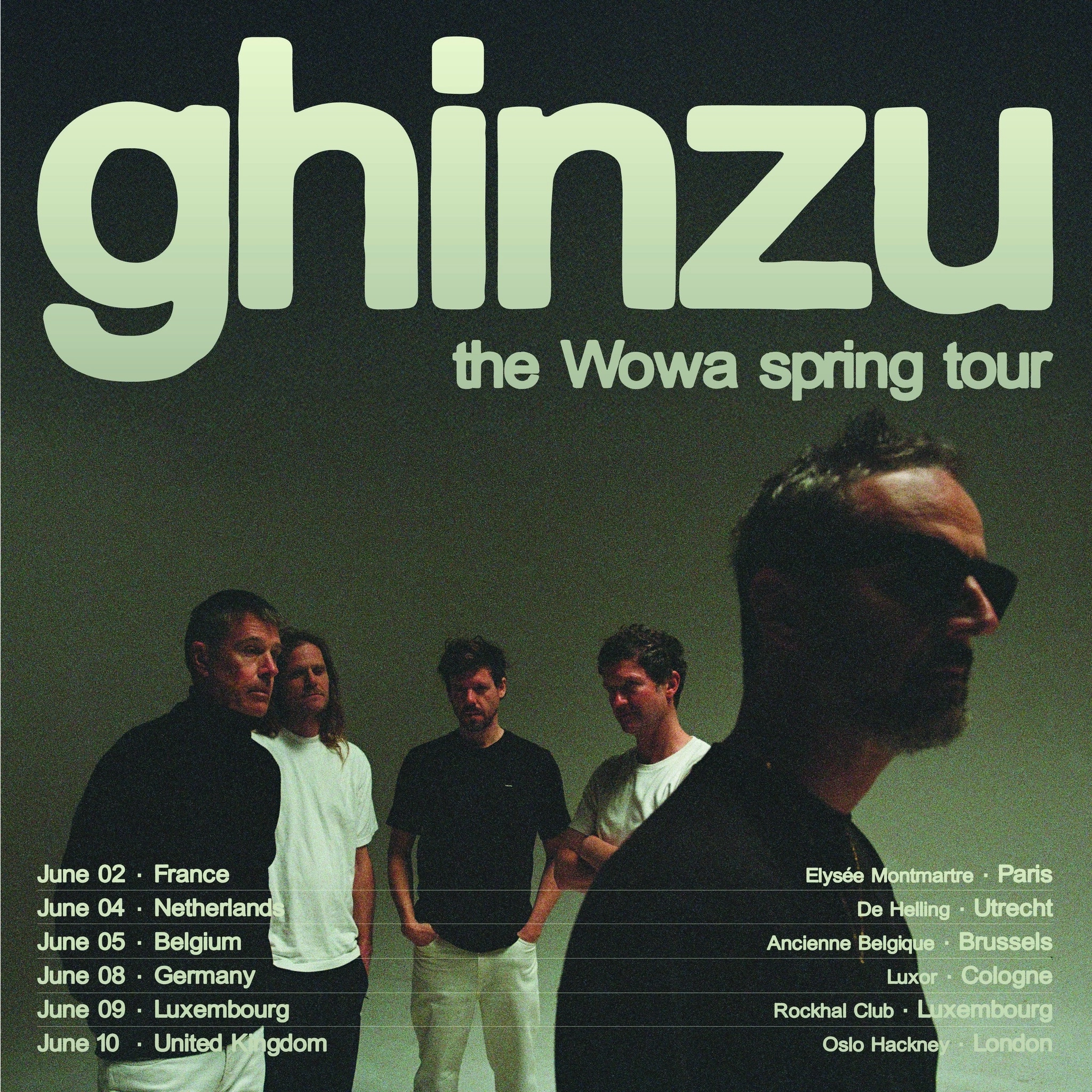 Billets Ghinzu (Ancienne Belgique - Bruxelles)