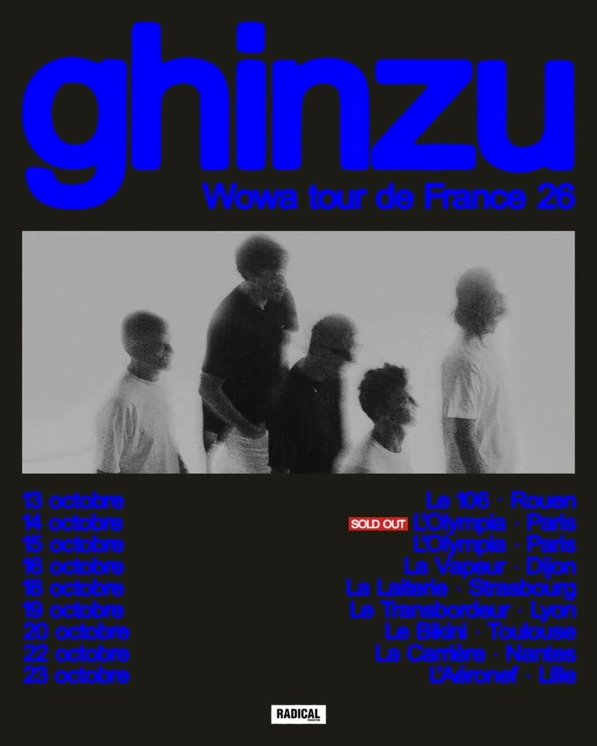 Ghinzu at Le 106 Tickets