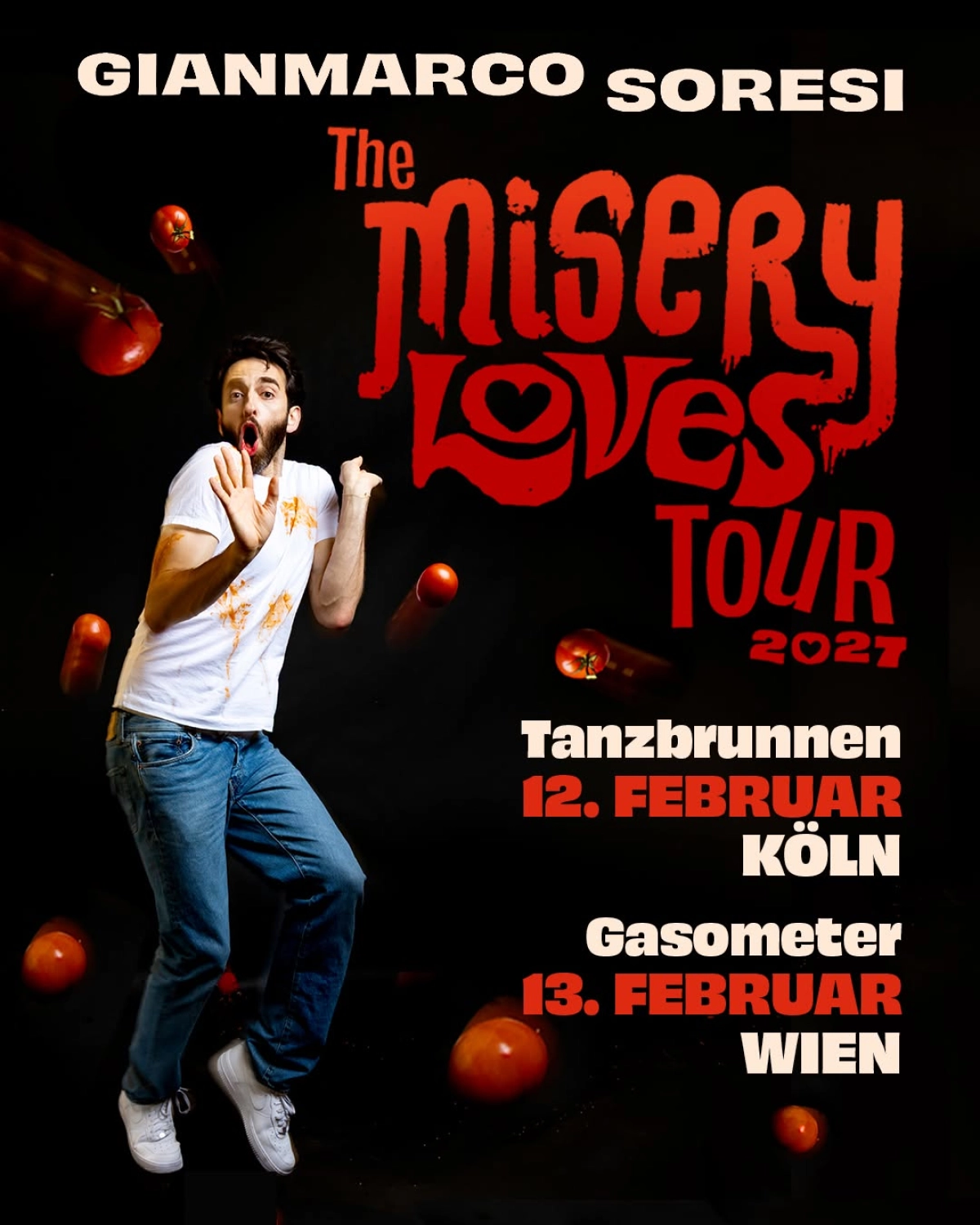 Gianmarco Soresi in der Tanzbrunnen Köln Tickets