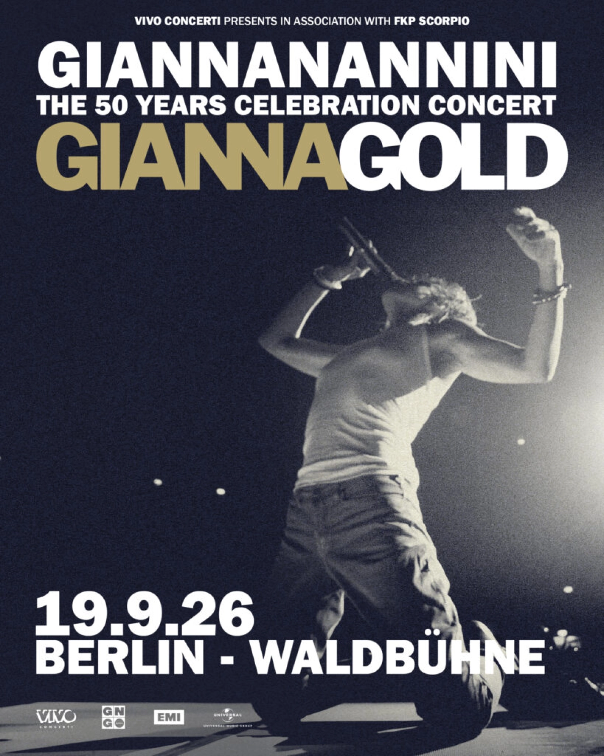 Gianna Nannini al Waldbühne Tickets