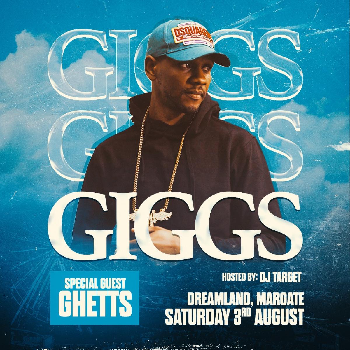 Giggs at Dreamland Margate Tickets
