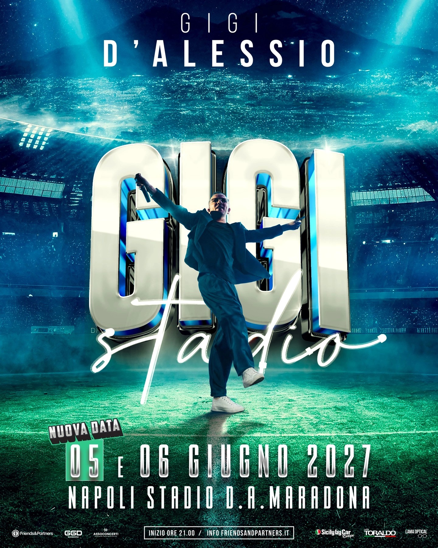 Gigi D'Alessio al Stadio Diego Armando Maradona Tickets