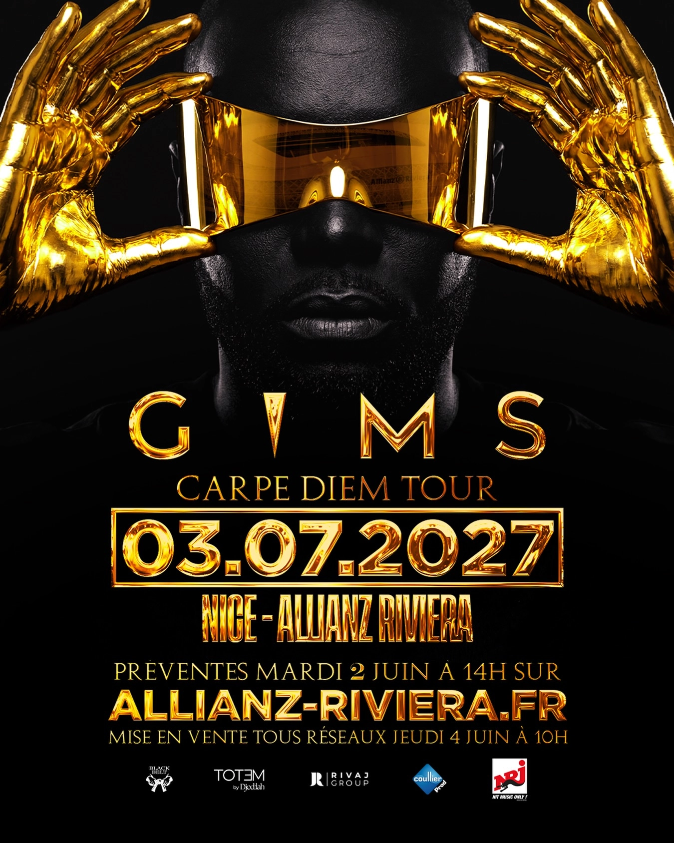 Billets Gims (Allianz Riviera - Nice)