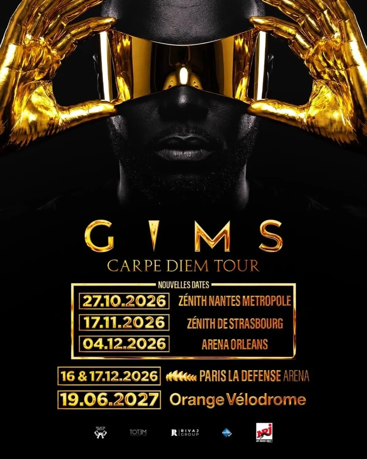 Billets Gims (Arena Orléans - Orléans)