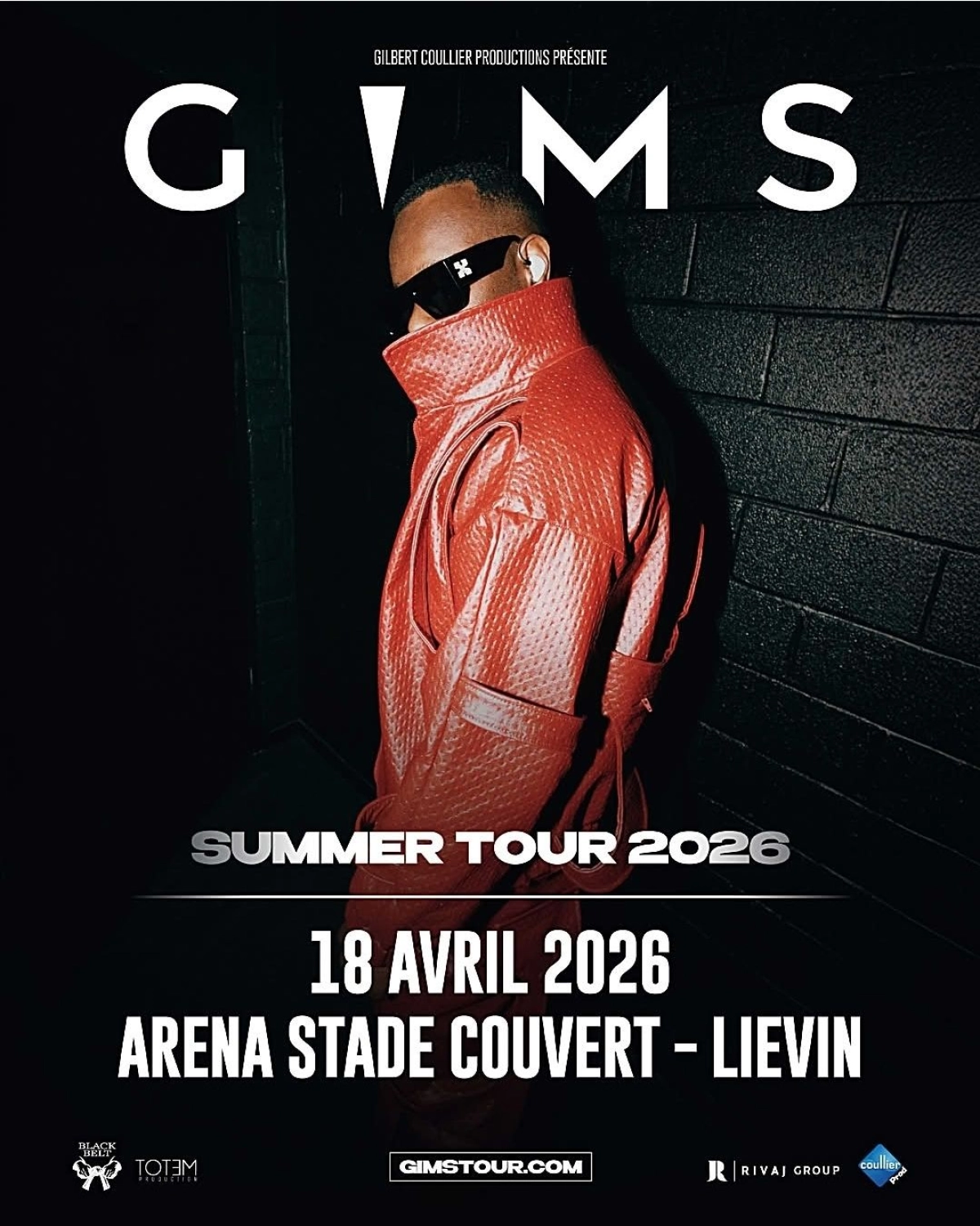Gims at Arena Stade Couvert Tickets