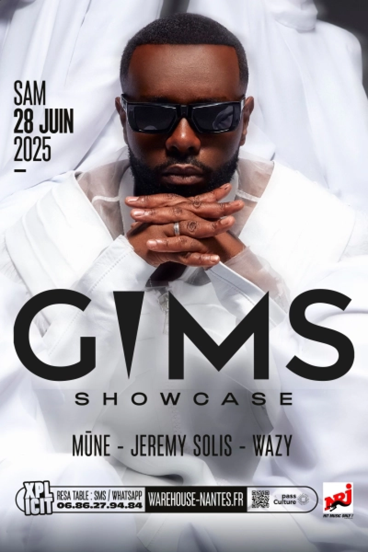 Billets Gims En Showcase (Warehouse Nantes - Nantes)