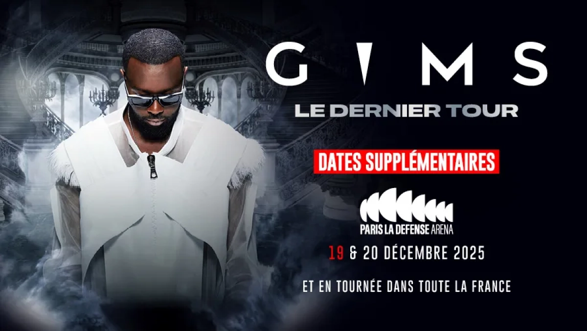 Billets Gims (Paris La Defense Arena - Paris)