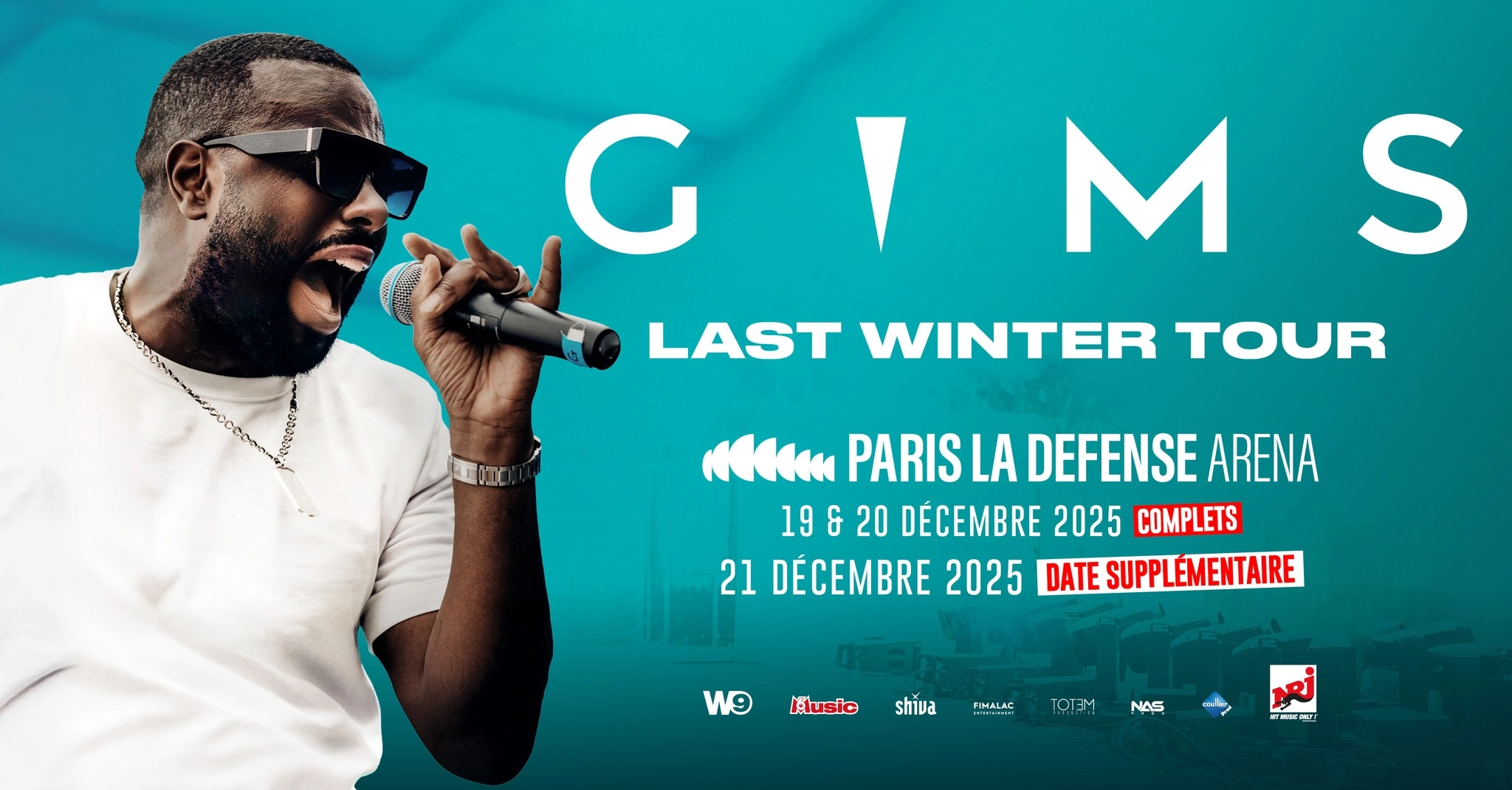 Billets Gims (Paris La Defense Arena - Paris)