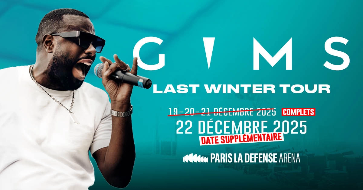 Billets Gims (Paris La Defense Arena - Paris)
