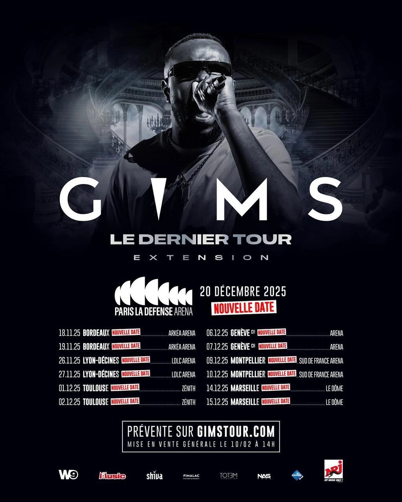 Billets Gims (Sud de France Arena - Montpellier)