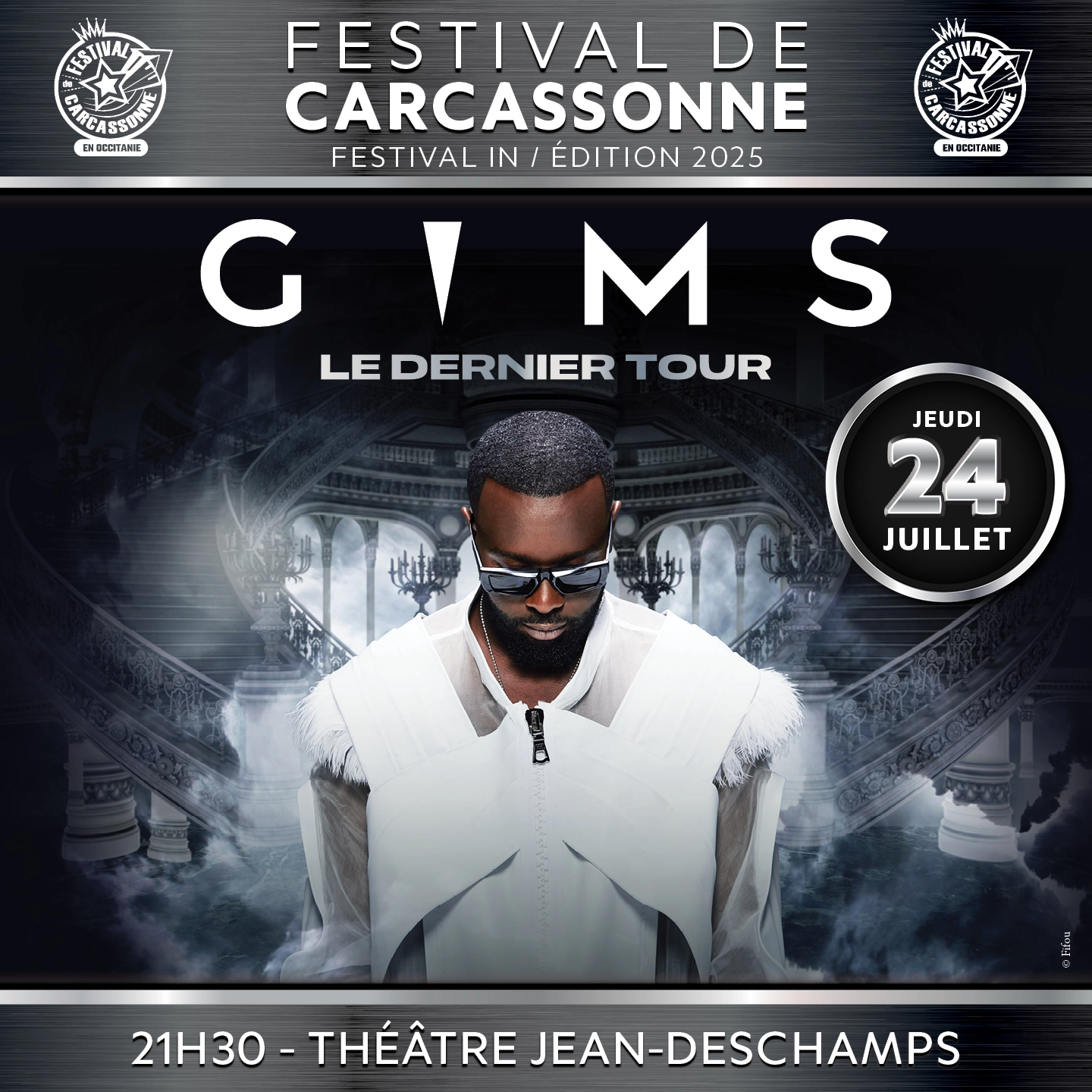 Billets Gims (Theatre Jean Deschamps - Carcassonne)