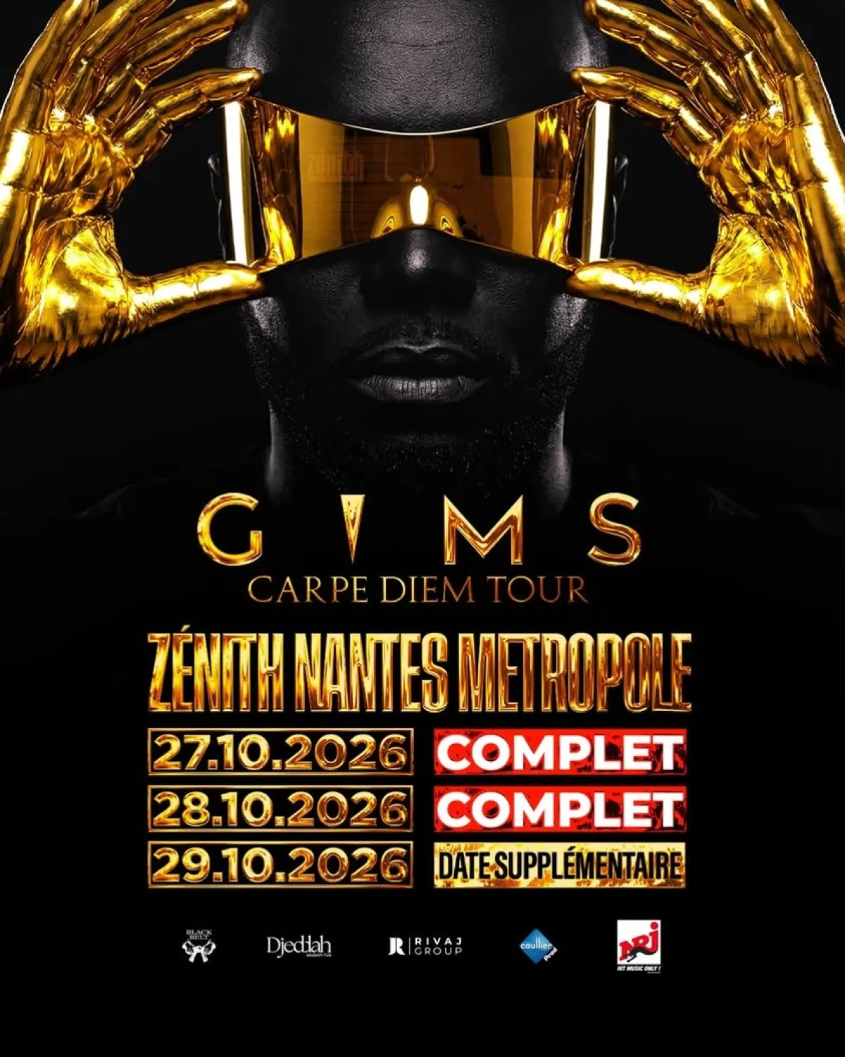Billets Gims (Zenith Nantes - Nantes)