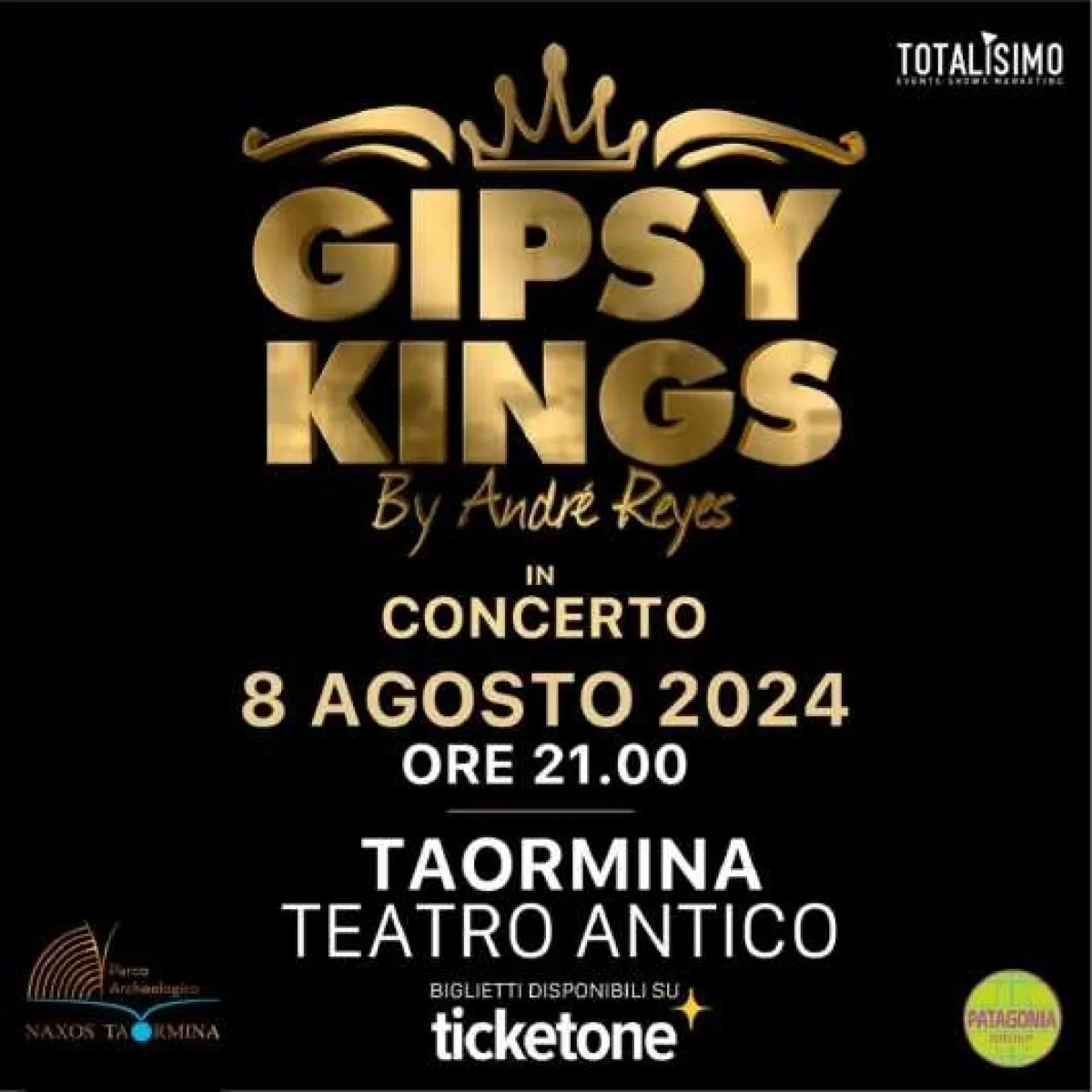 Gipsy Kings By Andre Reyes en Teatro Antico Taormina Tickets