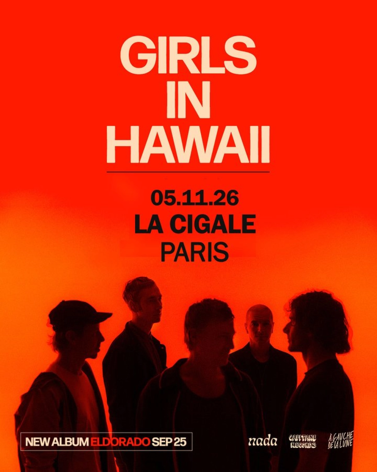 Billets Girls In Hawaii (La Cigale - Paris)