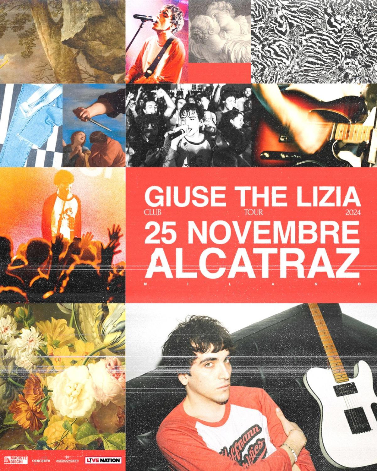 Giuse The Lizia al Alcatraz Milano Tickets