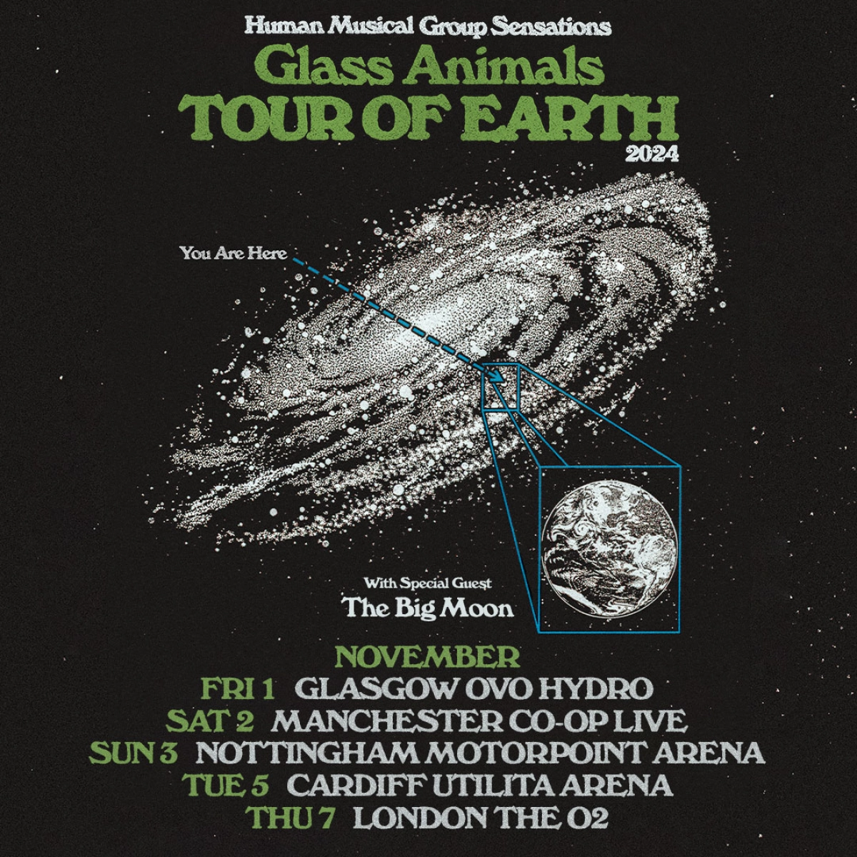 Glass Animals in der Co-op Live Tickets