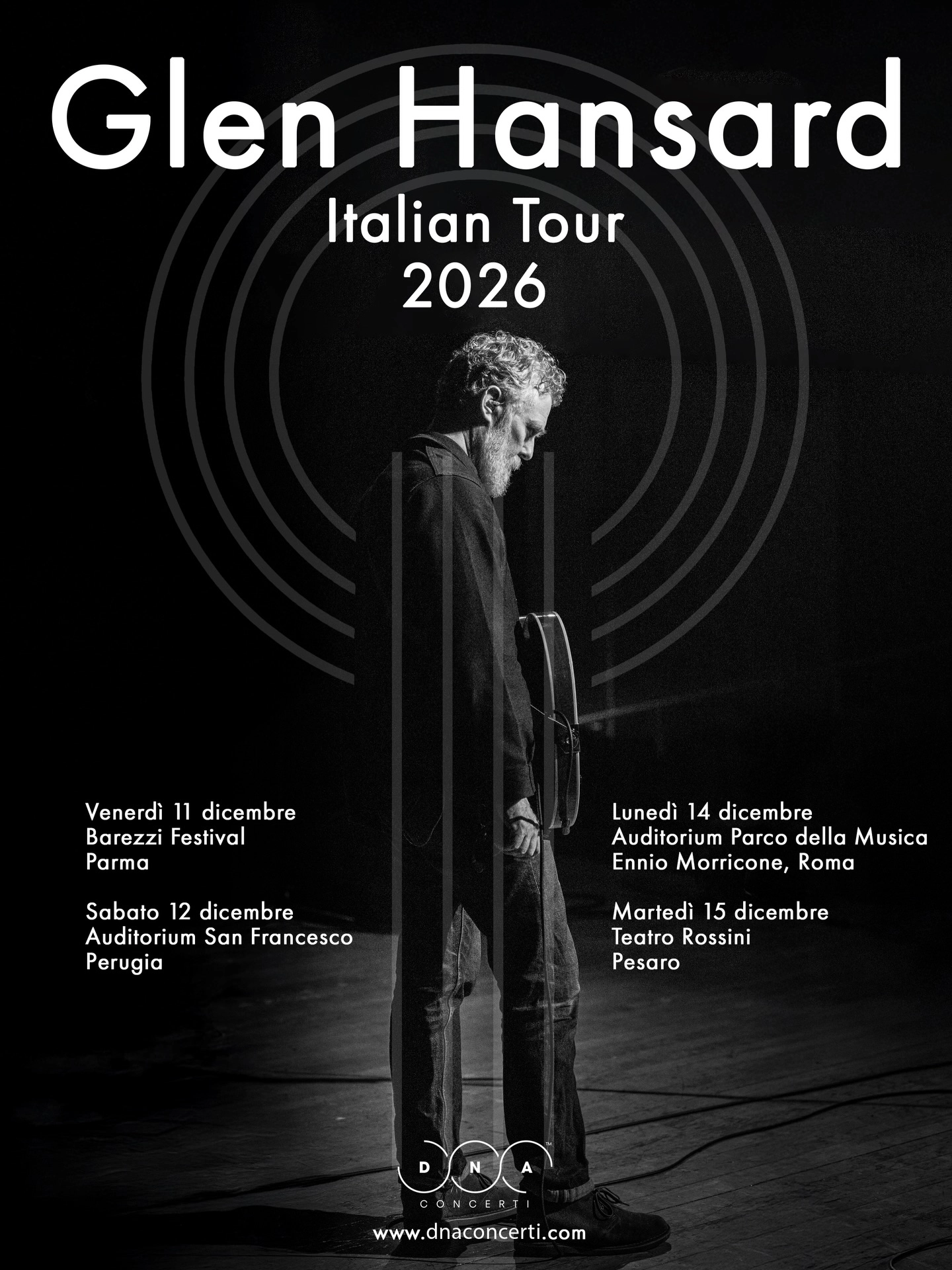 Glen Hansard en Cavea Auditorium Parco della Musica Tickets