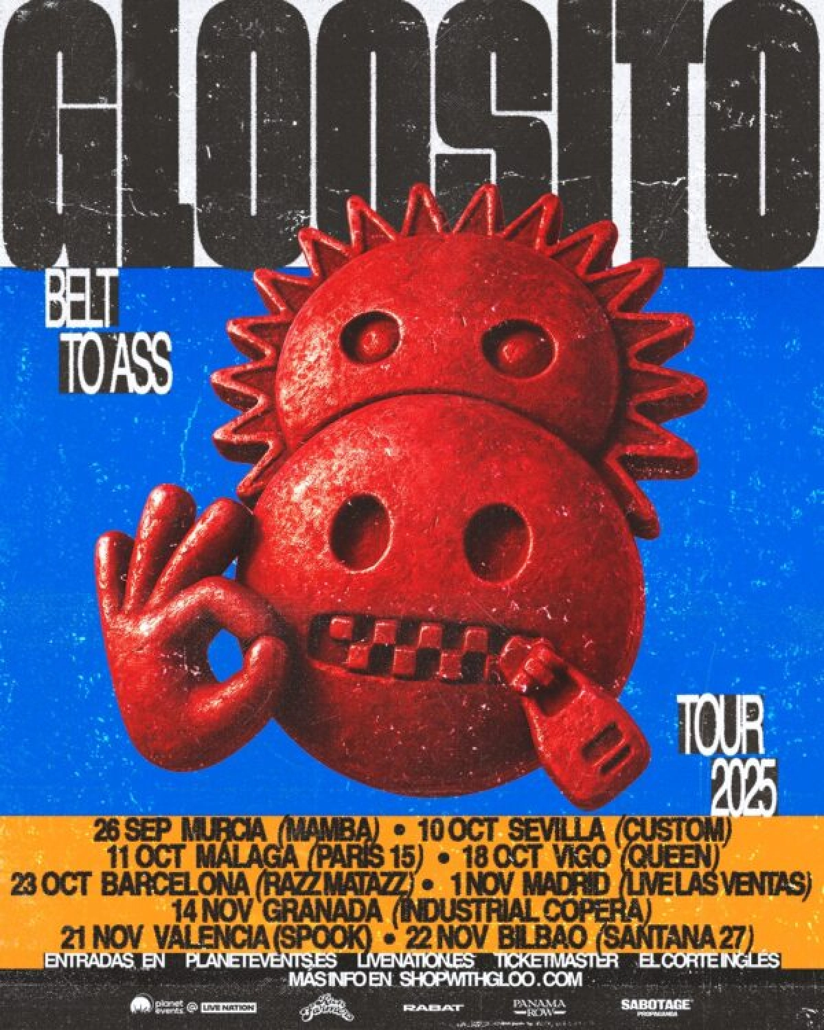 Billets Gloosito - Belt To Ass (Mamba - Murcie)