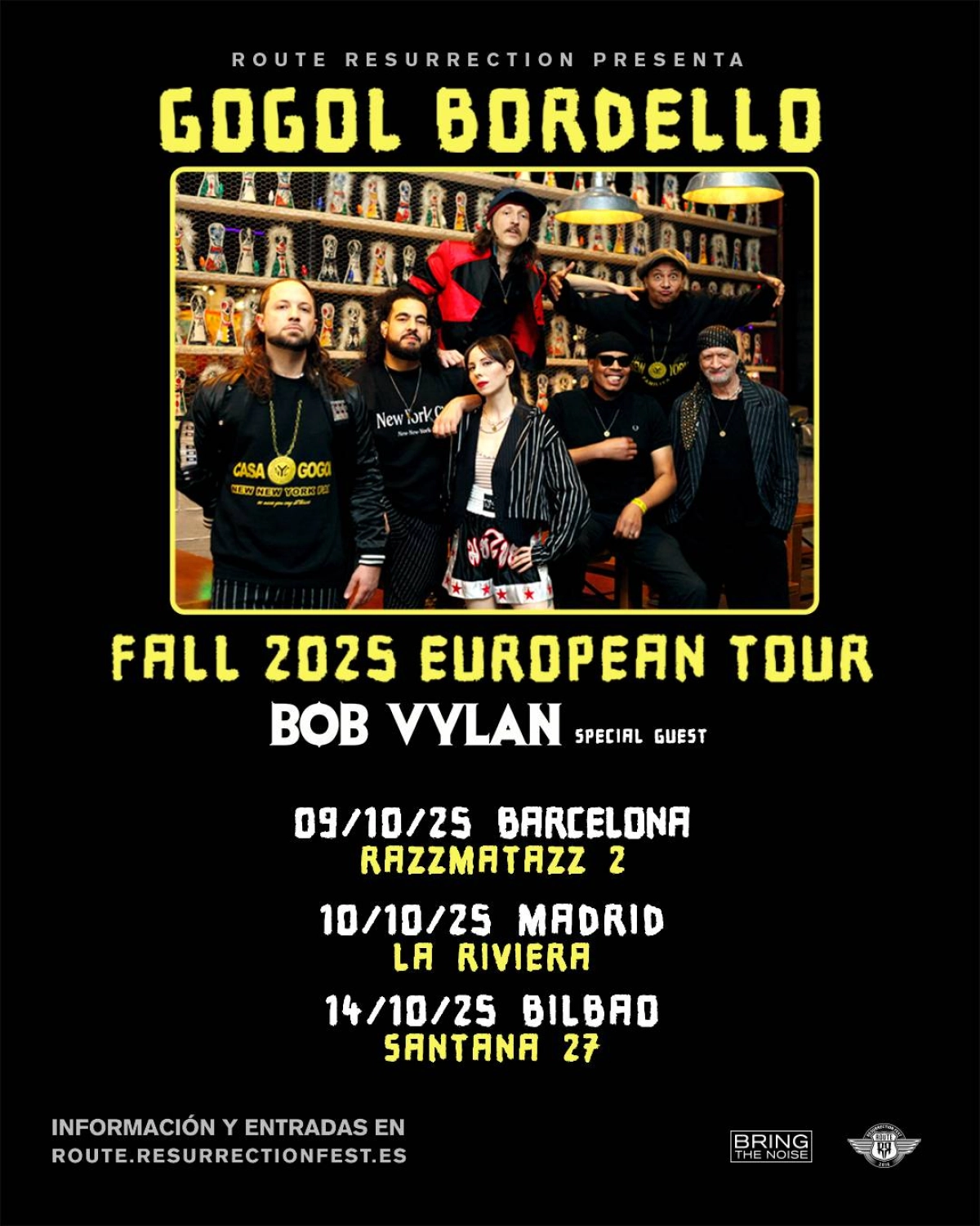 Billets Gogol Bordello (Razzmatazz - Barcelone)