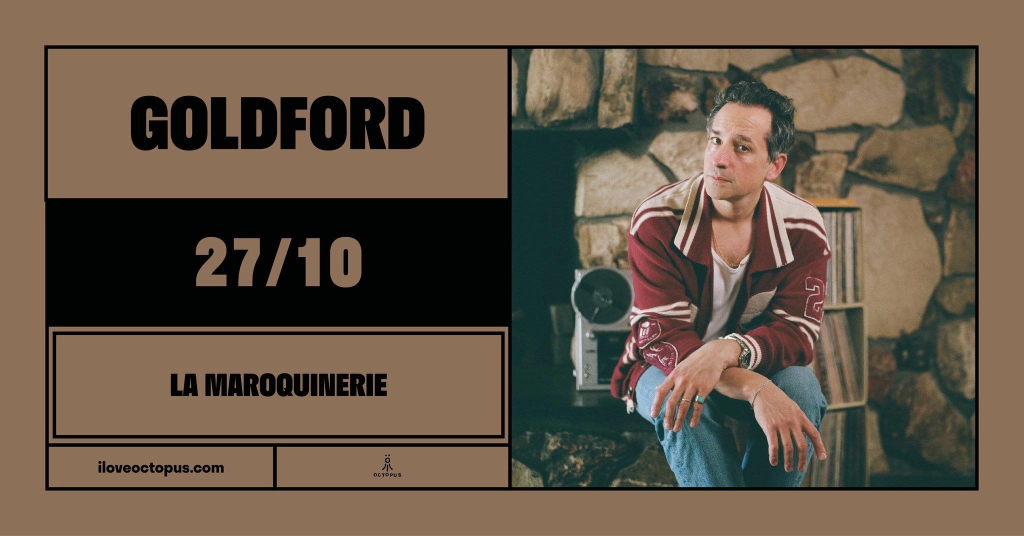 Billets Goldford (La Maroquinerie - Paris)