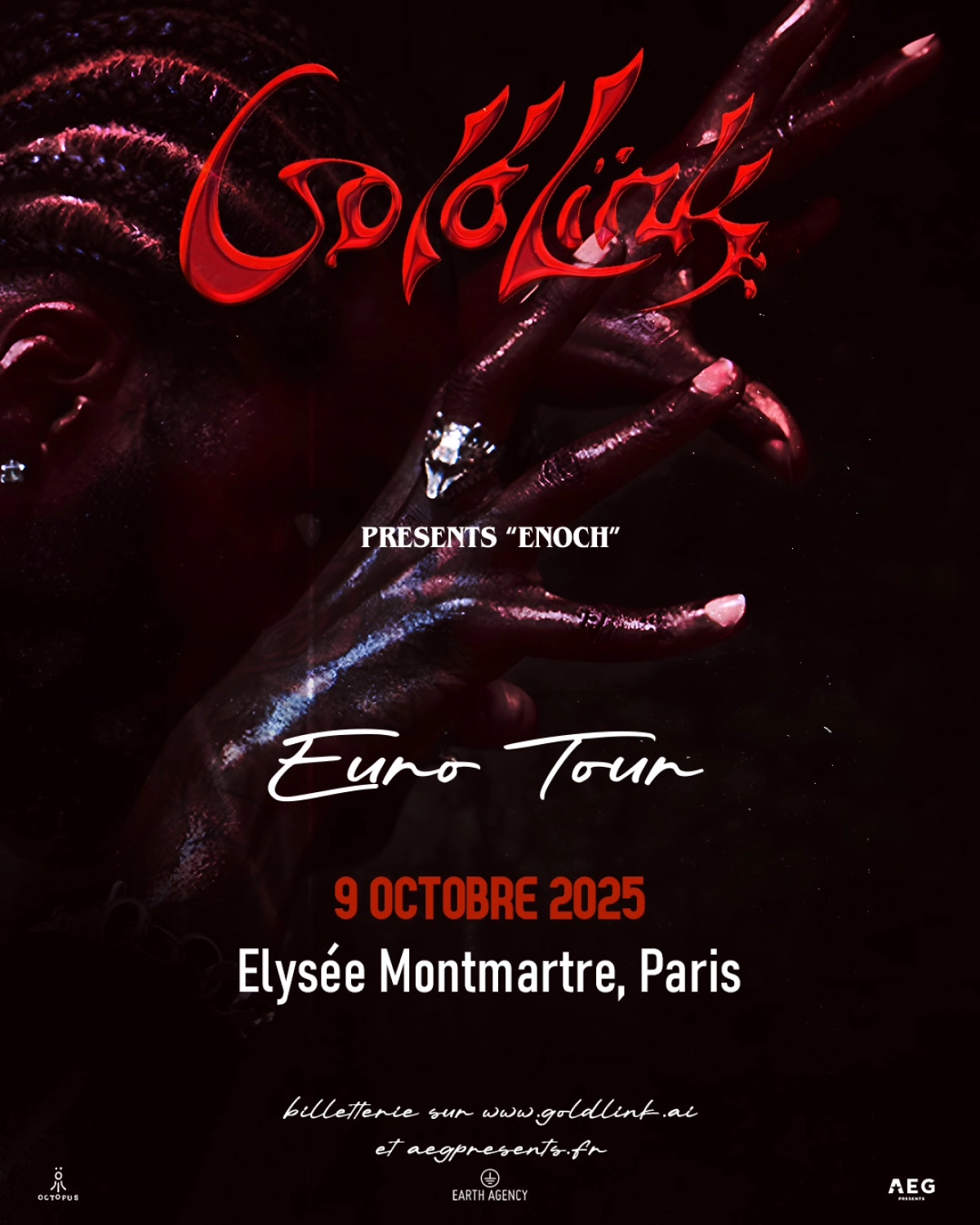 Billets GoldLink (Elysee Montmartre - Paris)