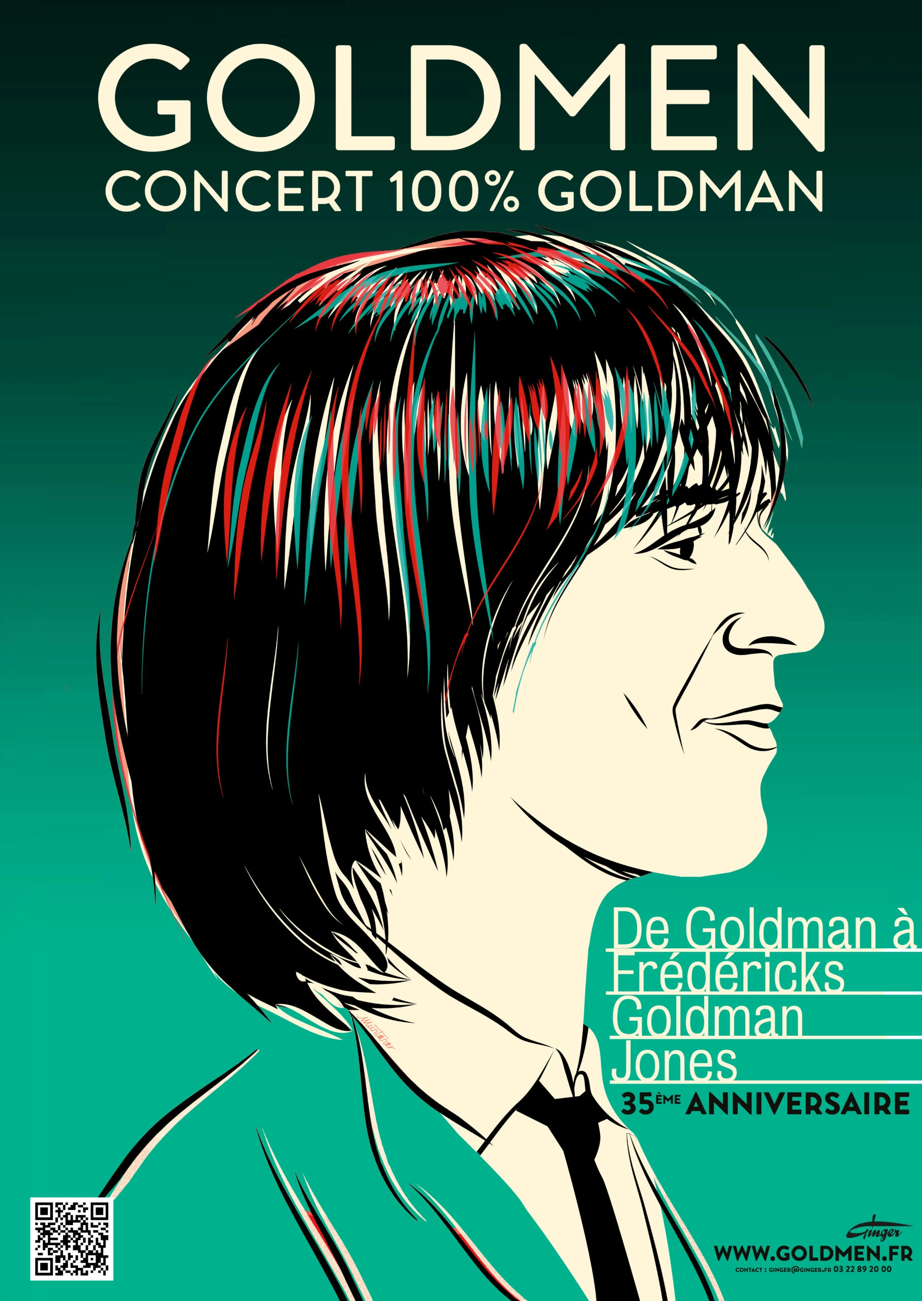 Billets Goldmen (Espace Carat Angouleme - L'Isle-d'Espagnac)