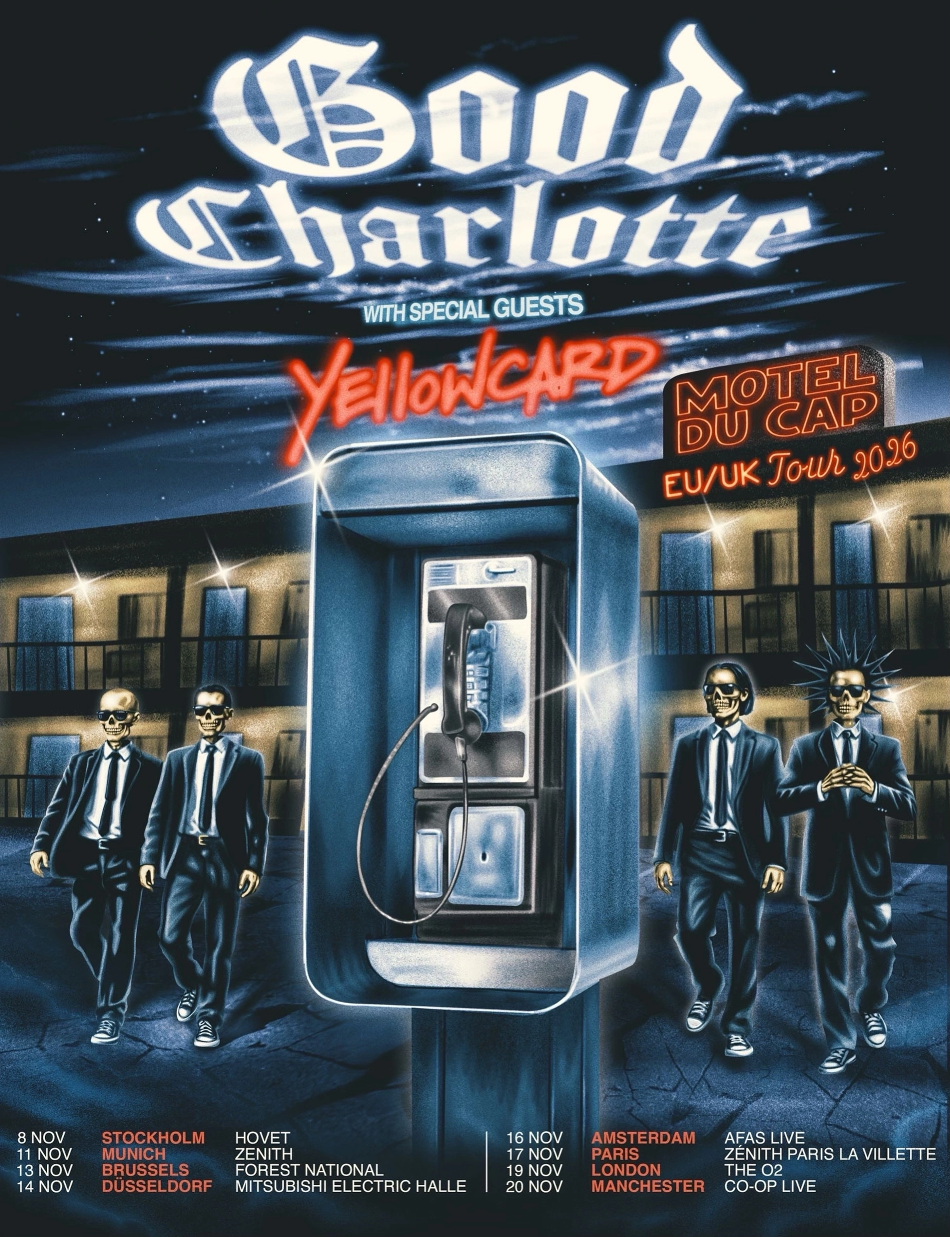 Billets Good Charlotte (AFAS Live - Amsterdam)