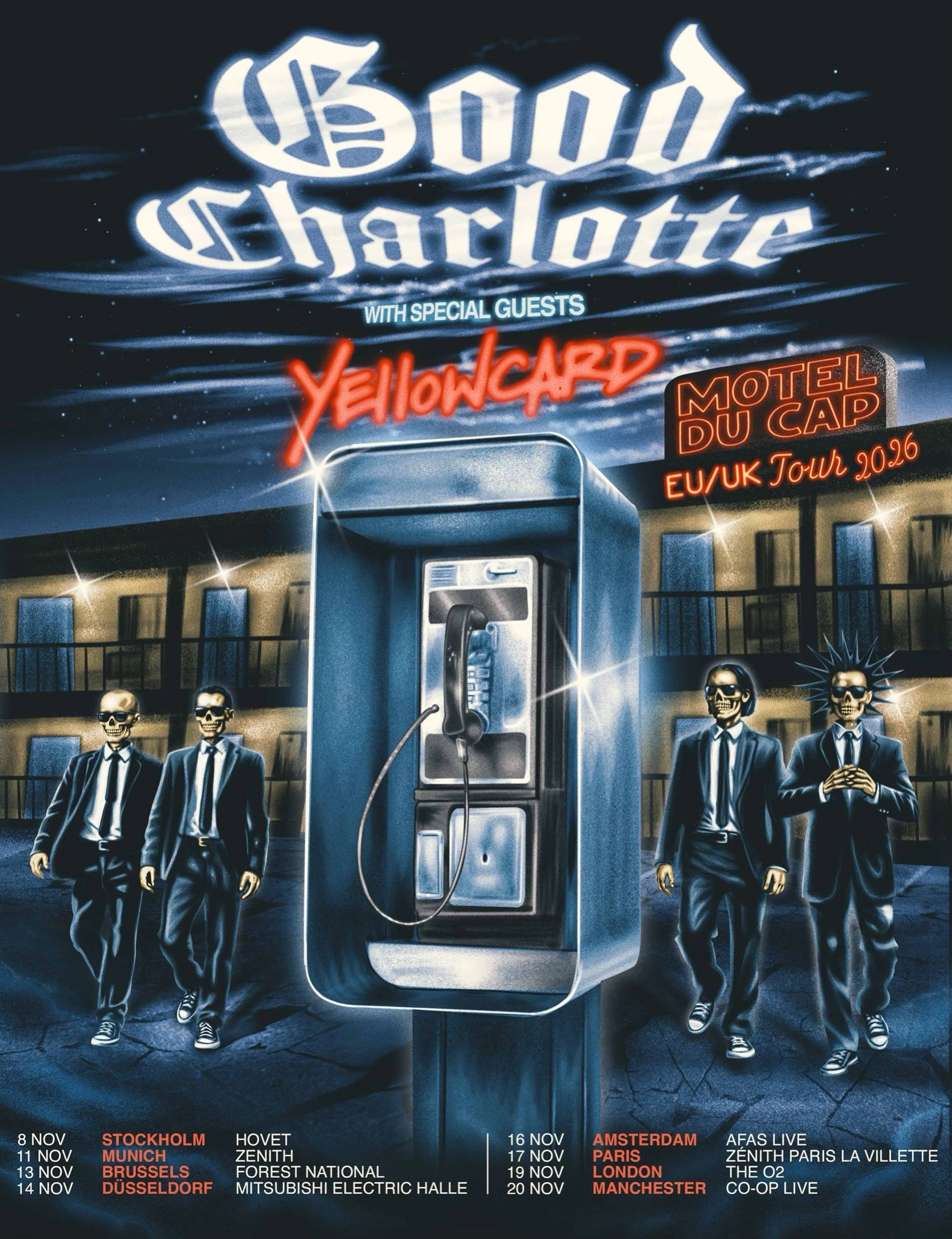 Billets Good Charlotte (Forest National - Bruxelles)