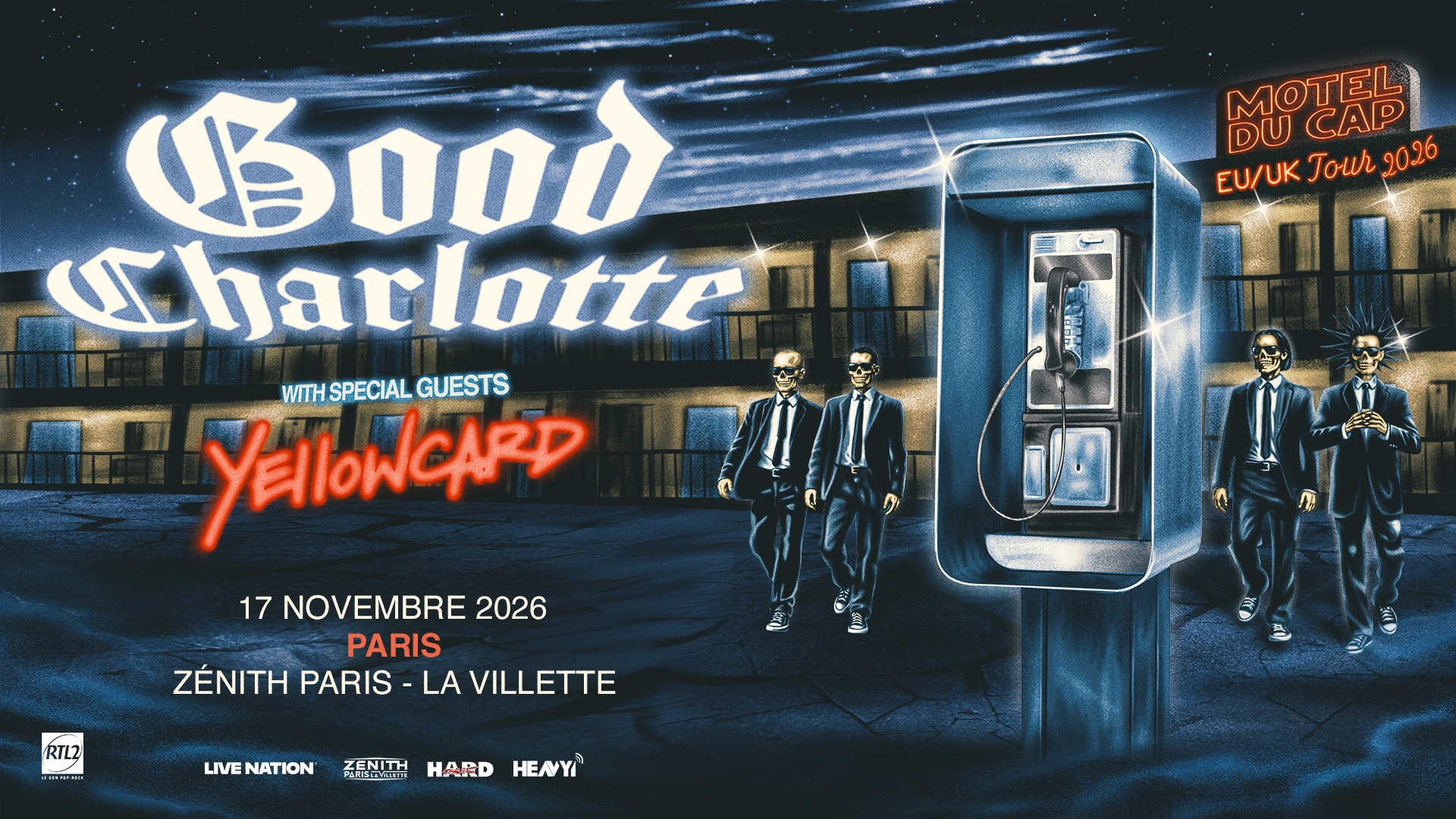 Billets Good Charlotte (Zenith Paris - Paris)