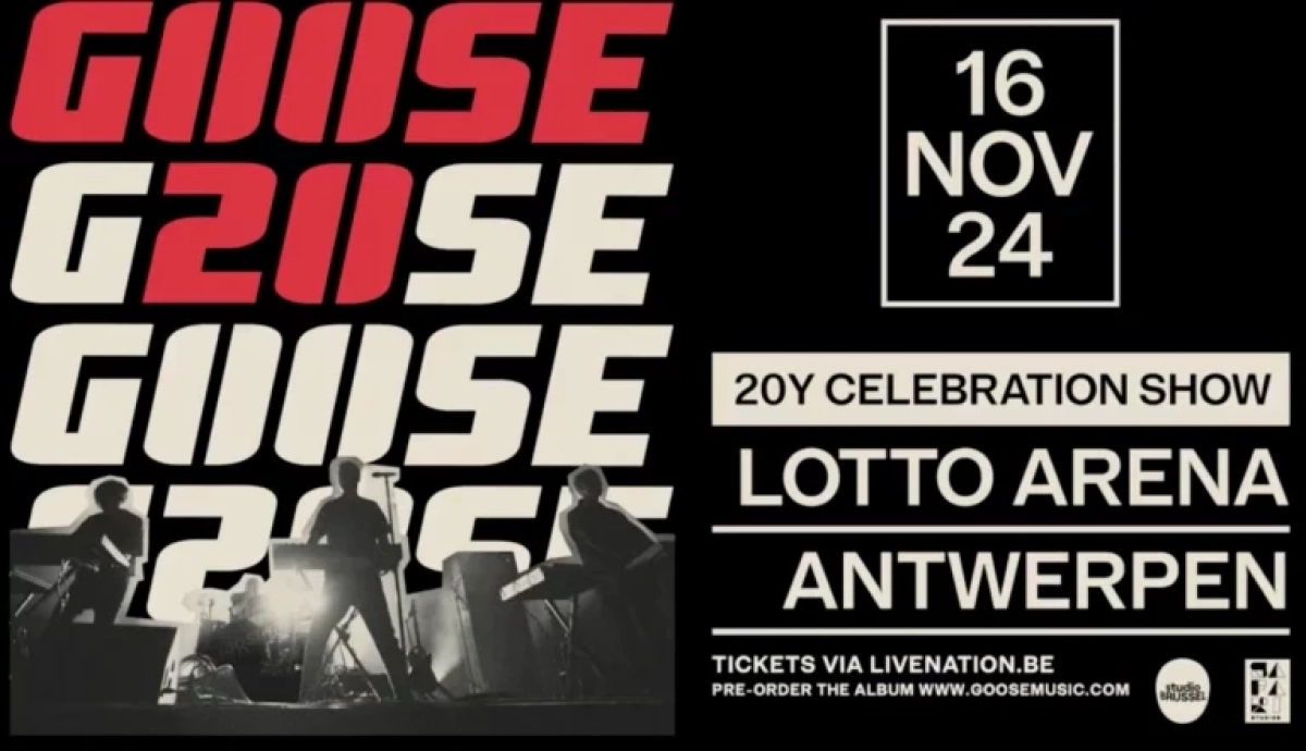 Goose at Lotto Arena Tickets