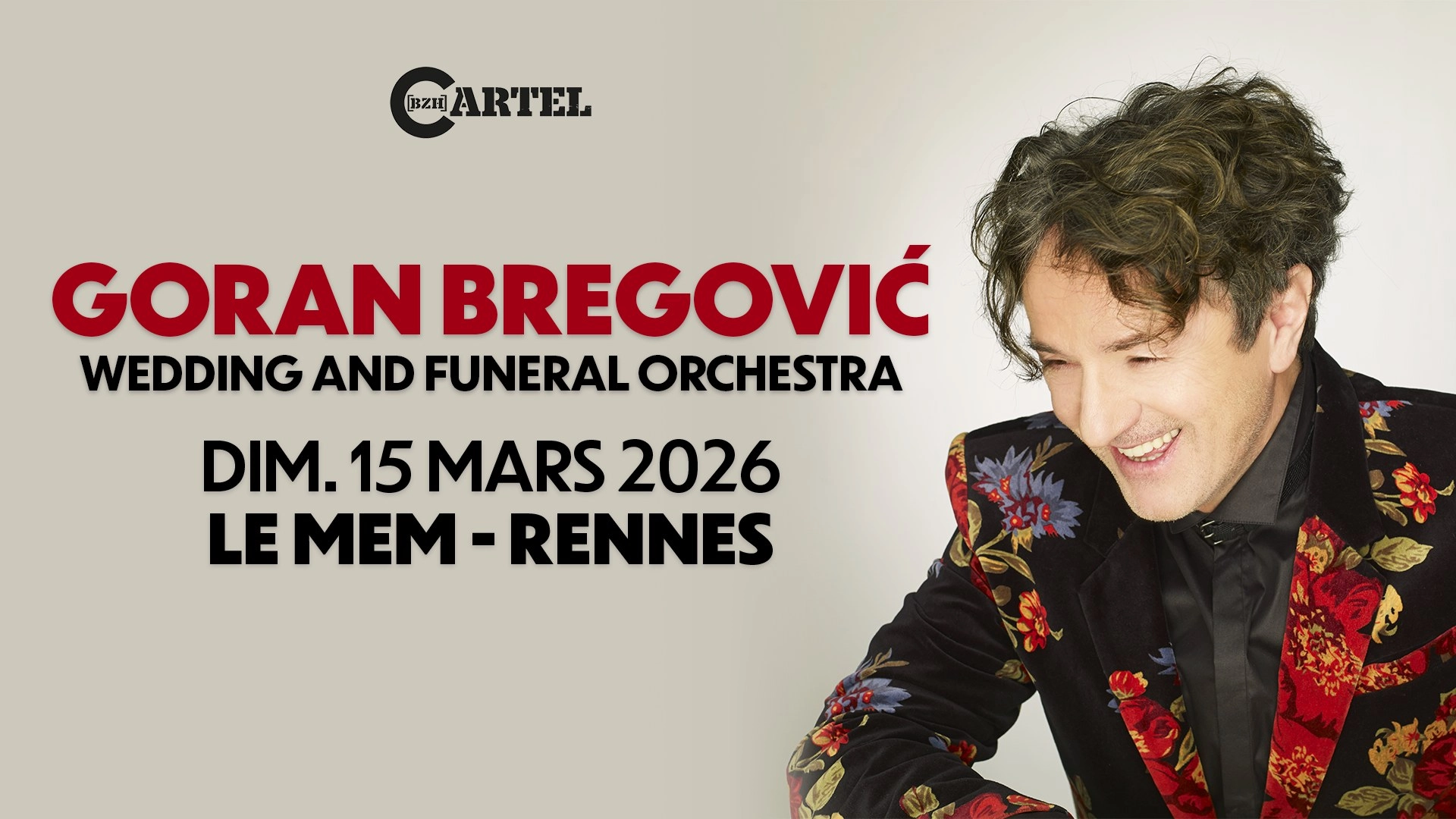 Billets Goran Bregovic (Cité des Congrès Nantes - Nantes)