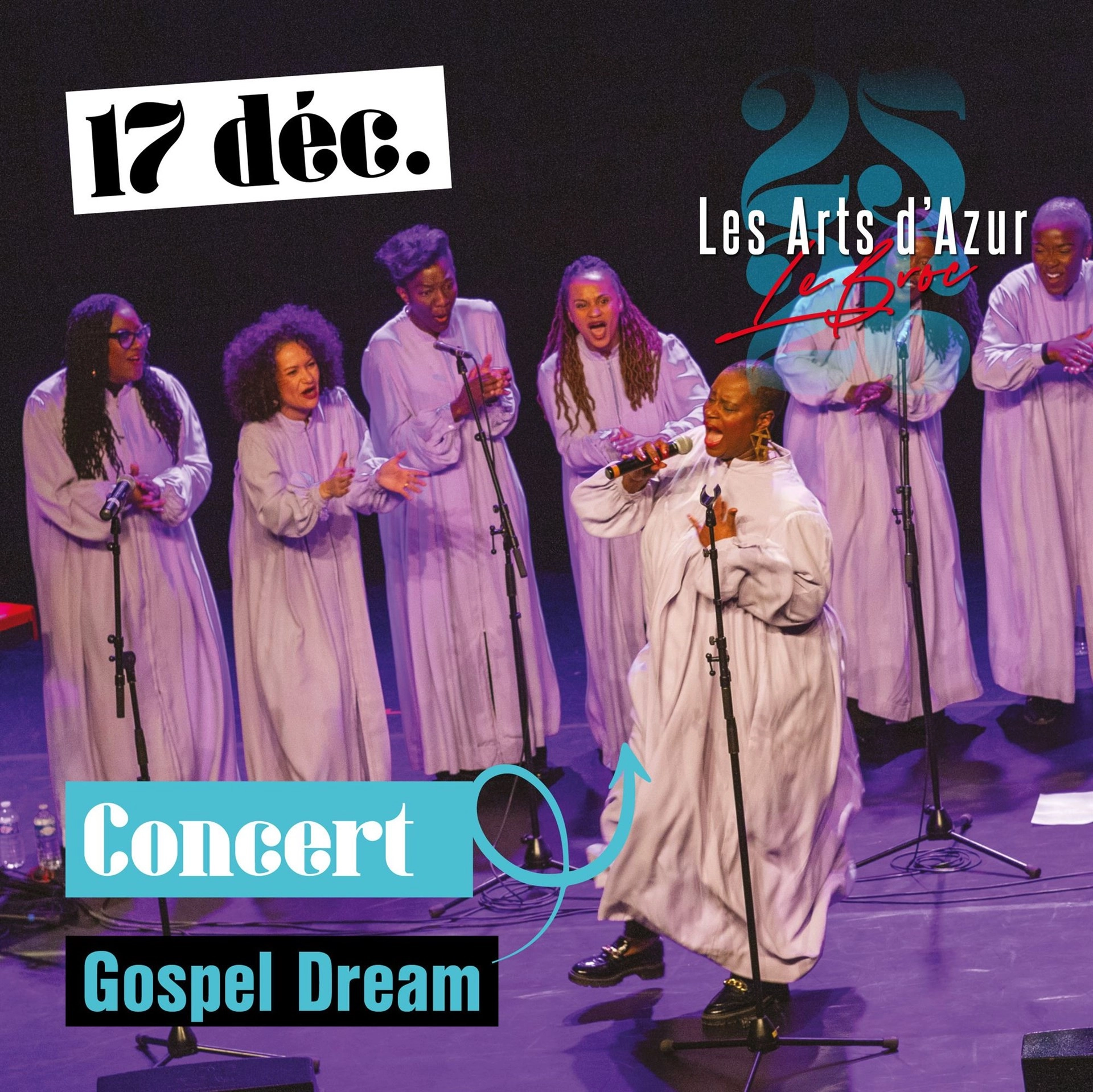 Billets Gospel Dream (Salle des Arts D'Azur - Le Broc)