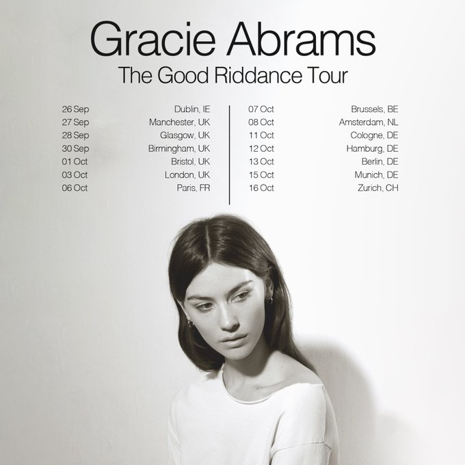 Billets Gracie Abrams (Bataclan Paris) du 06 octobre 2023 Infos et