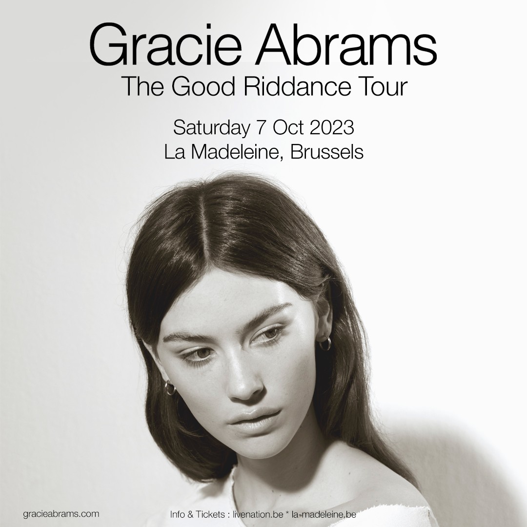 Billets Gracie Abrams (La Madeleine Bruxelles - Bruxelles)