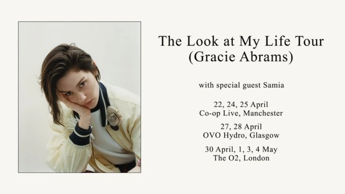 Billets Gracie Abrams (O2 Arena - Londres)