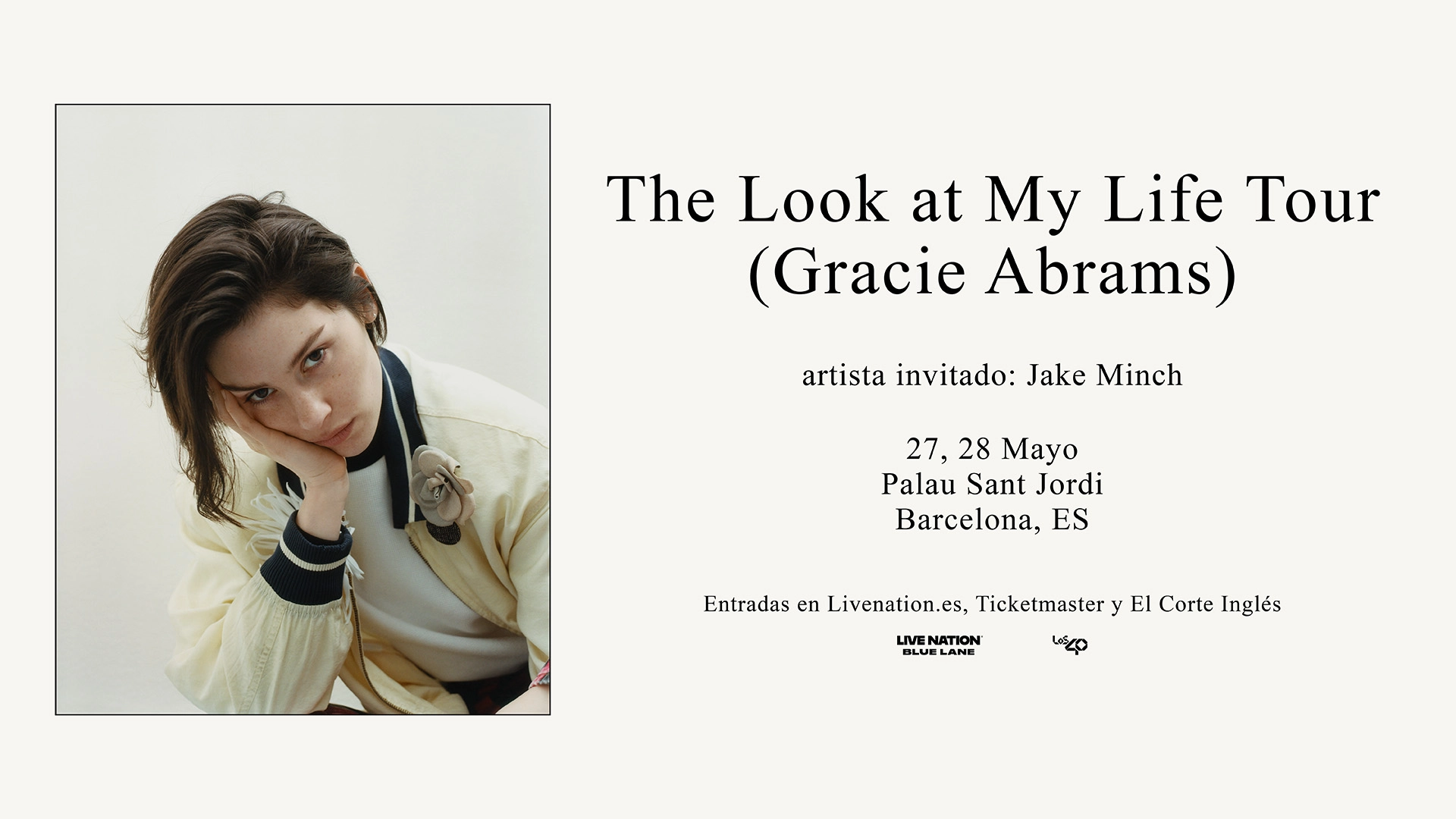 Gracie Abrams al Palau Sant Jordi Tickets