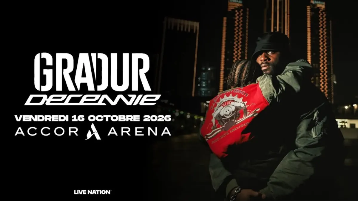 Billets Gradur (Accor Arena - Paris)
