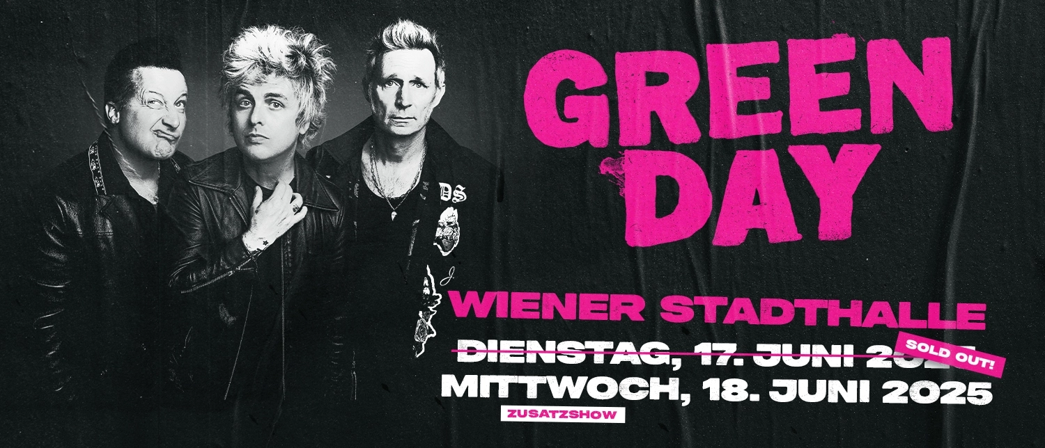 Billets Green Day Wien (Wiener Stadthalle - Vienne)