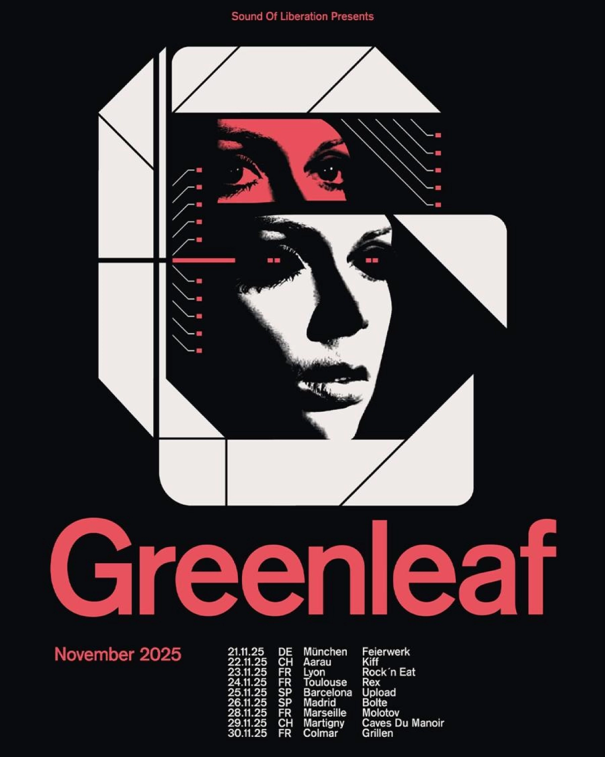 Billets Greenleaf (Feierwerk - Munich)