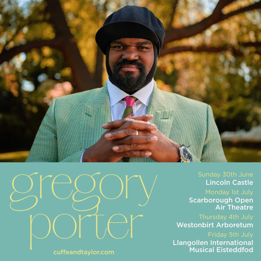 Gregory Porter at Scarborough Open Air Theatre Tickets